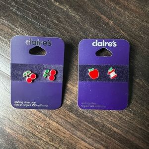 Claire’s Sterling Silver Earrings